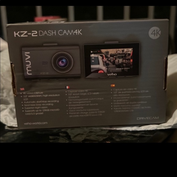 Veho Muvi KZ-2 PRO 4K Dashcam | Widescreen 3.0" LCD | G-Sensor | HDR - Picture 5 of 9